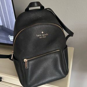 Kate Spade Black Minimalist Backpack